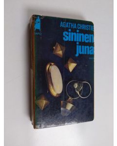 Kirjailijan Agatha Christie käytetty kirja Sininen juna