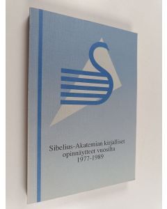 Kirjailijan Hannu Apajalahti & Marjatta Ilvonen käytetty kirja Sibelius-akatemian kirjalliset opinnäytteet vuosilta 1977- 1989
