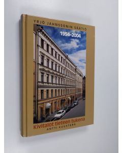 Kirjailijan Antti Kuusterä käytetty kirja Kivitalot tieteen tukena : Yrjö Jahnssonin säätiö 1954-2004