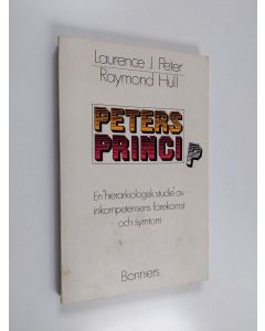 Kirjailijan Laurence J. Peter käytetty kirja Peters princip