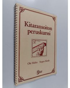 Kirjailijan Seppo Siirala & Ole Halen käytetty teos Kitaransoiton peruskurssi