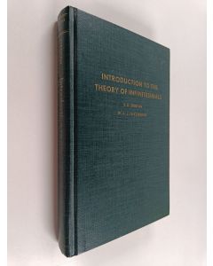 Kirjailijan K. D. Stroyan käytetty kirja Introduction to the theory of infinitesimals