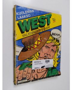 käytetty kirja West valkoinen intiaani n:o 1/1982 : Kuolemanlaakso
