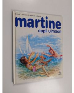 Kirjailijan Gilbert Delahaye käytetty kirja Martine oppii uimaan