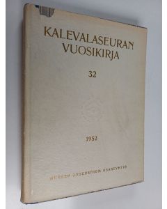 käytetty kirja Kalevalaseuran vuosikirja 32