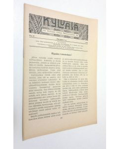 käytetty teos Kylväjä n:o 21/1928 : raittiuden ystävien äänenkannattaja ; viikkolehti raittiutta ja kansanvalistusta varten