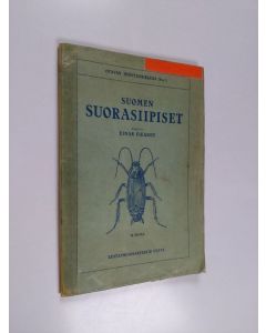 Kirjailijan Einar Fieandt käytetty kirja Suomen suorasiipiset : (Orthoptera Fenniae)