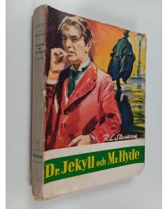 Kirjailijan R.L. [Robert Louis] Stevenson käytetty kirja Dr. Jekyll och Mr. Hyde och andra berättelser