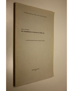 Kirjailijan Göran Nordström käytetty kirja Die Vogelberingung in Finnland im Jahre 1958