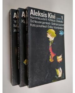 Kirjailijan Aleksis Kivi käytetty kirja Teokset 1-3