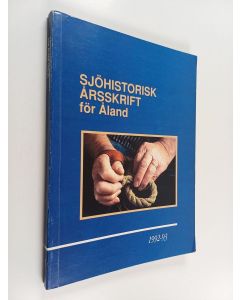 käytetty kirja Sjöhistorisk årsskrift för Åland 1992-93