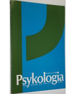 käytetty kirja Psykologia 2/1988 : tiedepoliittinen aikakauslehti