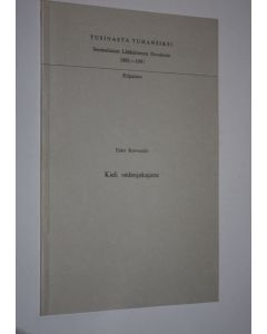 Kirjailijan Esko Koivusalo käytetty kirja Kieli vedenjakajana