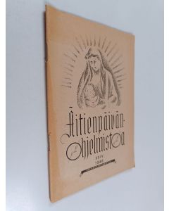 käytetty teos Äitienpäivän ohjelmistoa 1946