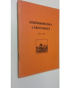 käytetty teos Strömborgska läroverket 1971-1974
