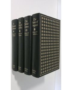 Kirjailijan Barbara W. Tuchman käytetty kirja The March of Folly : From Troy to Vietnam ; A Distant Mirror : The Calamitous Fourteenth Century ; The Proud Tower : A portrait of the World before the war 1890-1914 ; The Guns of August