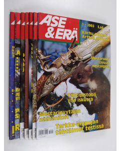 käytetty teos Ase & erä 1-8/2003 (numero 6 puuttuu)
