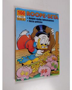 Kirjailijan Walt Disney käytetty kirja Roope-setä 6/1993