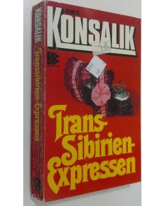 Kirjailijan Heinz G. Konsalik käytetty kirja Transsibirienexpressen