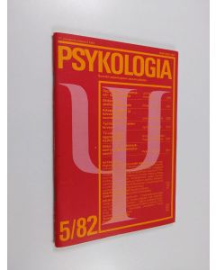 käytetty teos Psykologia 5/82