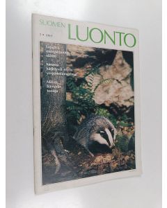 käytetty teos Suomen luonto 5/1989