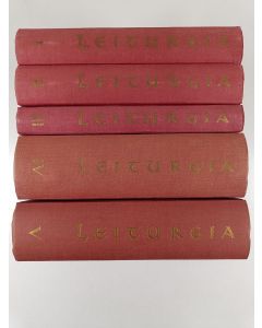 käytetty kirja Leiturgia : Handbuch des evangelischen Gottesdienstes 1-5
