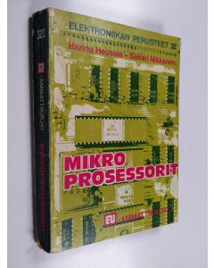 Kirjailijan Hannu Heusala & Sakari Nikkanen käytetty kirja Mikroprosessorit ja oheiskomponentit