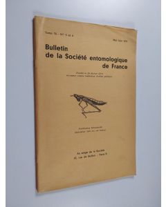 käytetty teos Bulletin de la Société entomologique de France Mai-Juin 1971