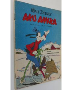 Kirjailijan Walt Disney käytetty teos Aku Ankka No 48 / 1971