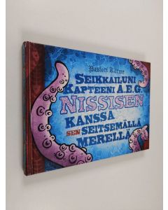 Kirjailijan Pastori Kärme käytetty kirja Seikkailuni kapteeni A. E. G. Nissisen kanssa sen seitsemällä merellä
