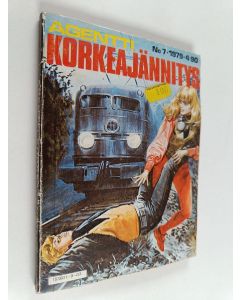 käytetty kirja Agentti-korkeajännitys 7/1979