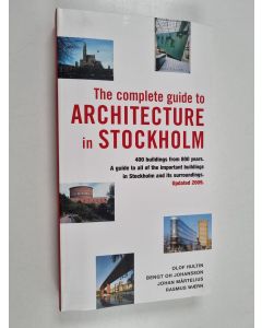 käytetty kirja The complete guide to architecture in Stockholm : [400 buildings from 800 years : a guide to all of the important buildings in Stockholm and its surroundings]