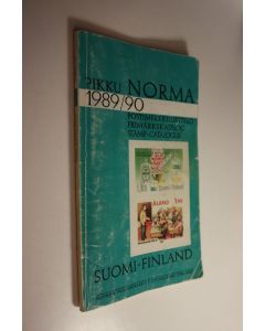 käytetty kirja Pikku Norma : postimerkkiluettelo 1989/90
