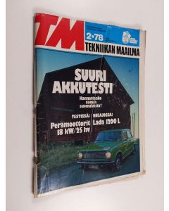 käytetty teos Tekniikan maailma 2/1978