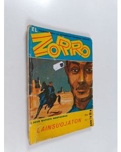 Kirjailijan Juan Batiste Montauban käytetty kirja El Zorro 1/1963 : Lainsuojaton