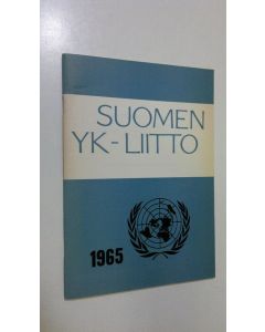 käytetty teos Suomen YK-liitto toimintakertomus 1965