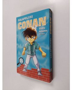 Kirjailijan Gosho Aoyama käytetty kirja Salapoliisi Conan 55 (ERINOMAINEN)