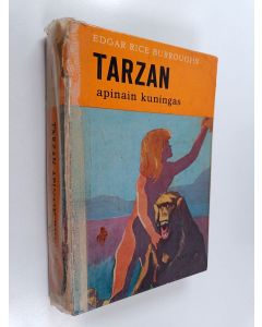 Kirjailijan Edgar Rice Burroughs käytetty kirja Tarzan, apinain kuningas