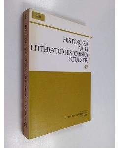 Kirjailijan Torsten Steinby käytetty kirja Historiska och litteraturhistoriska studier 49