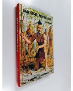 Kirjailijan James Fenimore Cooper käytetty kirja Den siste mohikanen