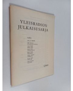 käytetty teos Yleisradion julkaisusarja 1/1969 : Isä ja perhe