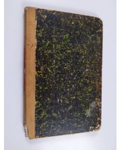 Kirjailijan Karl Warburg käytetty kirja Svensk litteraturhistoria i sammandrag : lärobok för skolor och själfstudium