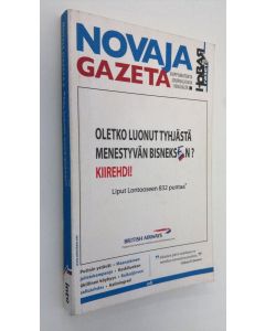käytetty kirja Novaja Gazeta 6