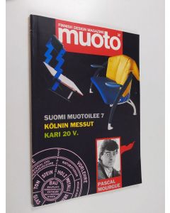 käytetty kirja Muoto nro 32 1989 : Finnish design magazine