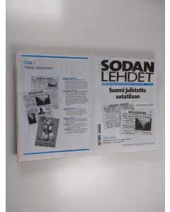 käytetty teos Sodan lehdet : kokoelma sanomalehtiä vuosilta 1939-45 osat 1-52 (koteloissa, kaikki osat)