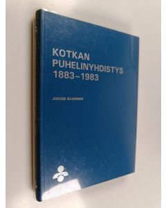 Kirjailijan Juhani Saarinen käytetty kirja Kotkan puhelinyhdistys 1883-1983