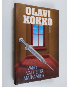Kirjailijan Olavi Kokko käytetty kirja Varo valhetta, matkamies : dekkari, omistettu Mercuriukselle, talouden ja varjotalouden yhteiselle jumalalle