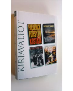 käytetty kirja Kirjavaliot : Forsyth, Frederick : Kostaja ; Vanier, Nicolas : Suuren pohjoisen laulu ; Szpilman, Wladyslaw : Pianisti ; Flagg, Fannie : Punaisten lintujen joulu