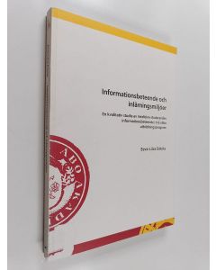 Kirjailijan Eeva-Liisa Eskola käytetty kirja Informationsbeteende och inlärningsmiljöer