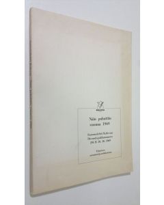 käytetty kirja Näin puhuttiin vuonna 1969 : Sanomalehti Kalevan 70-vuotisjuhlanumero 294 B 30101969